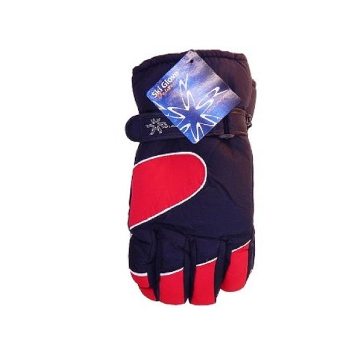 ADULT DELUXE SKI GLOVES ASSORTED