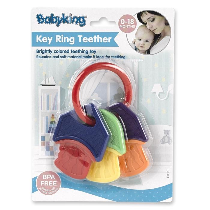 3 PC KEY RING TEETHER
