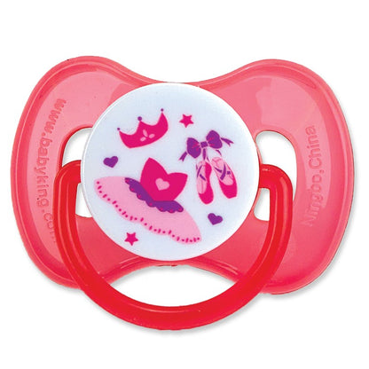 PRINTED SILICONE PACIFIER ASSORTED