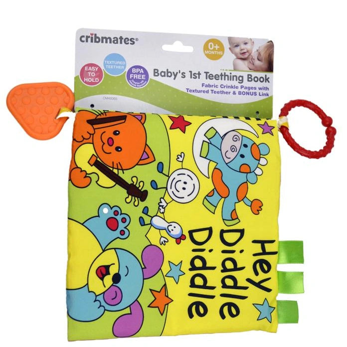RHYMES FABRIC TEETHING BOOK