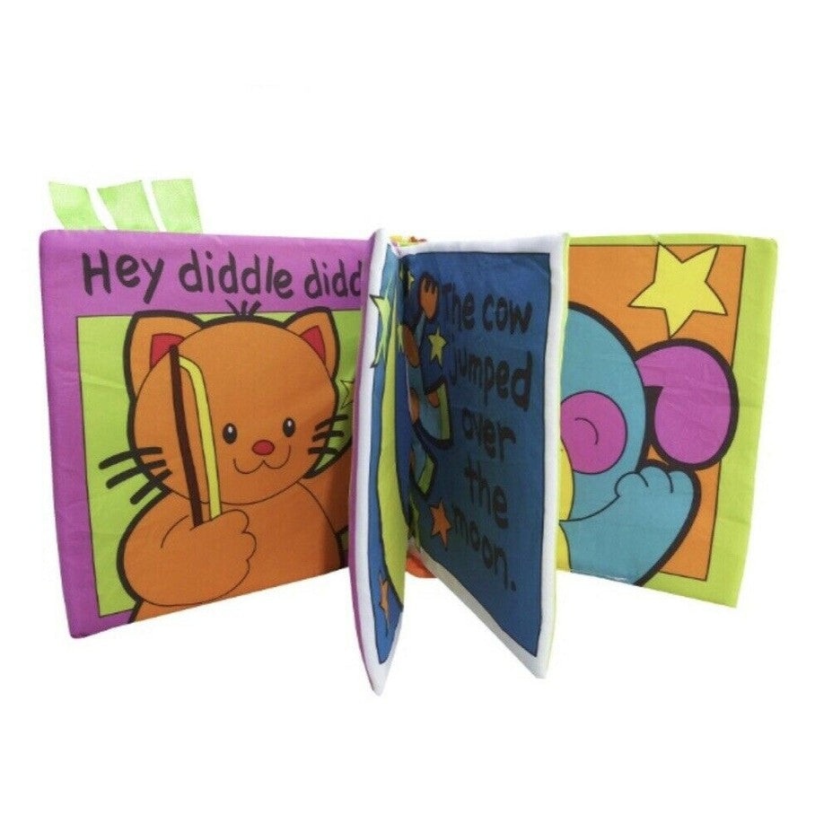 RHYMES FABRIC TEETHING BOOK