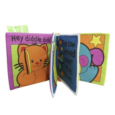 RHYMES FABRIC TEETHING BOOK