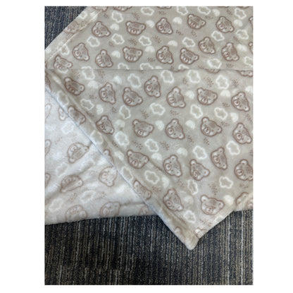 SOFT PLUSH BEARS BLANKET