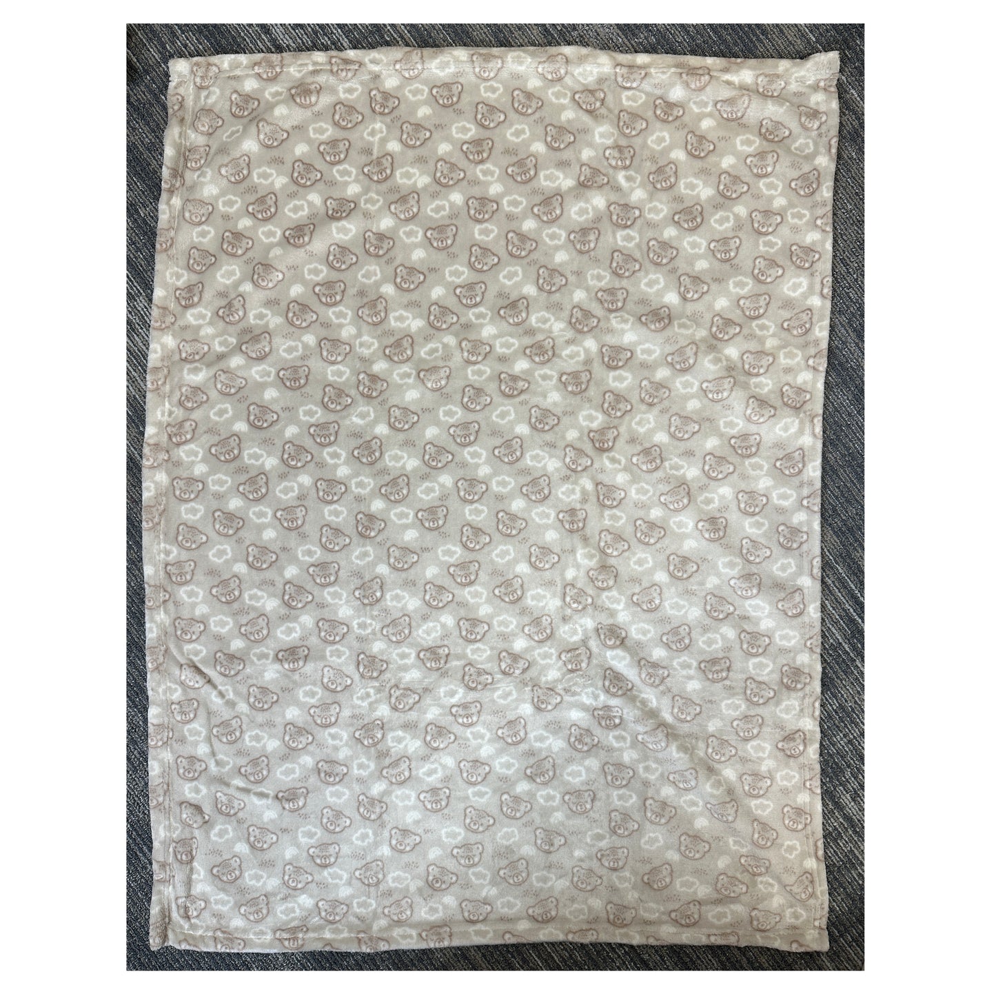 SOFT PLUSH BEARS BLANKET