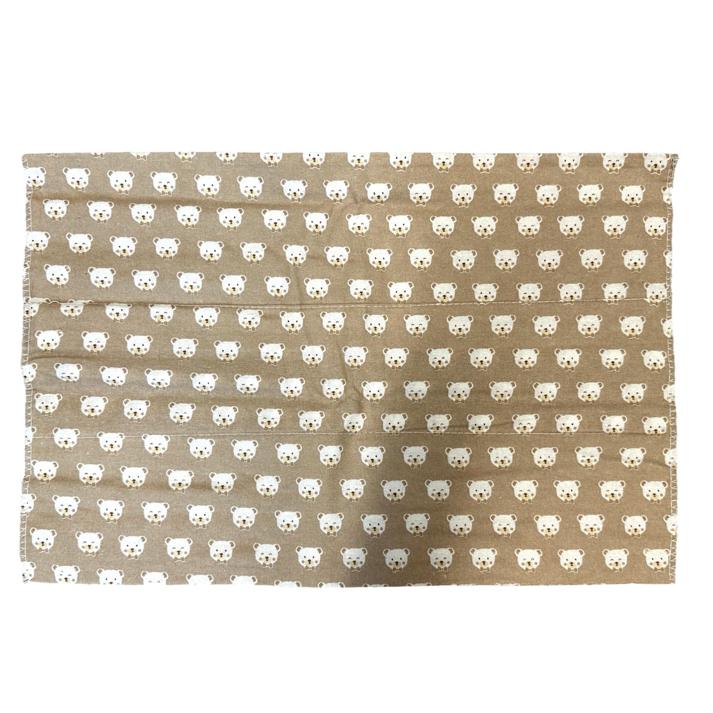 4 PC TEDDY BEARS BURP CLOTH SET