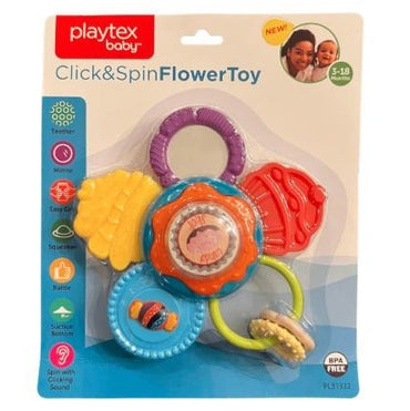 CLICK & SPIN FLOWER TOY