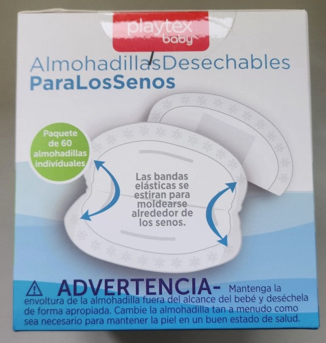 60 CT DISPOSABLE BREAST PADS