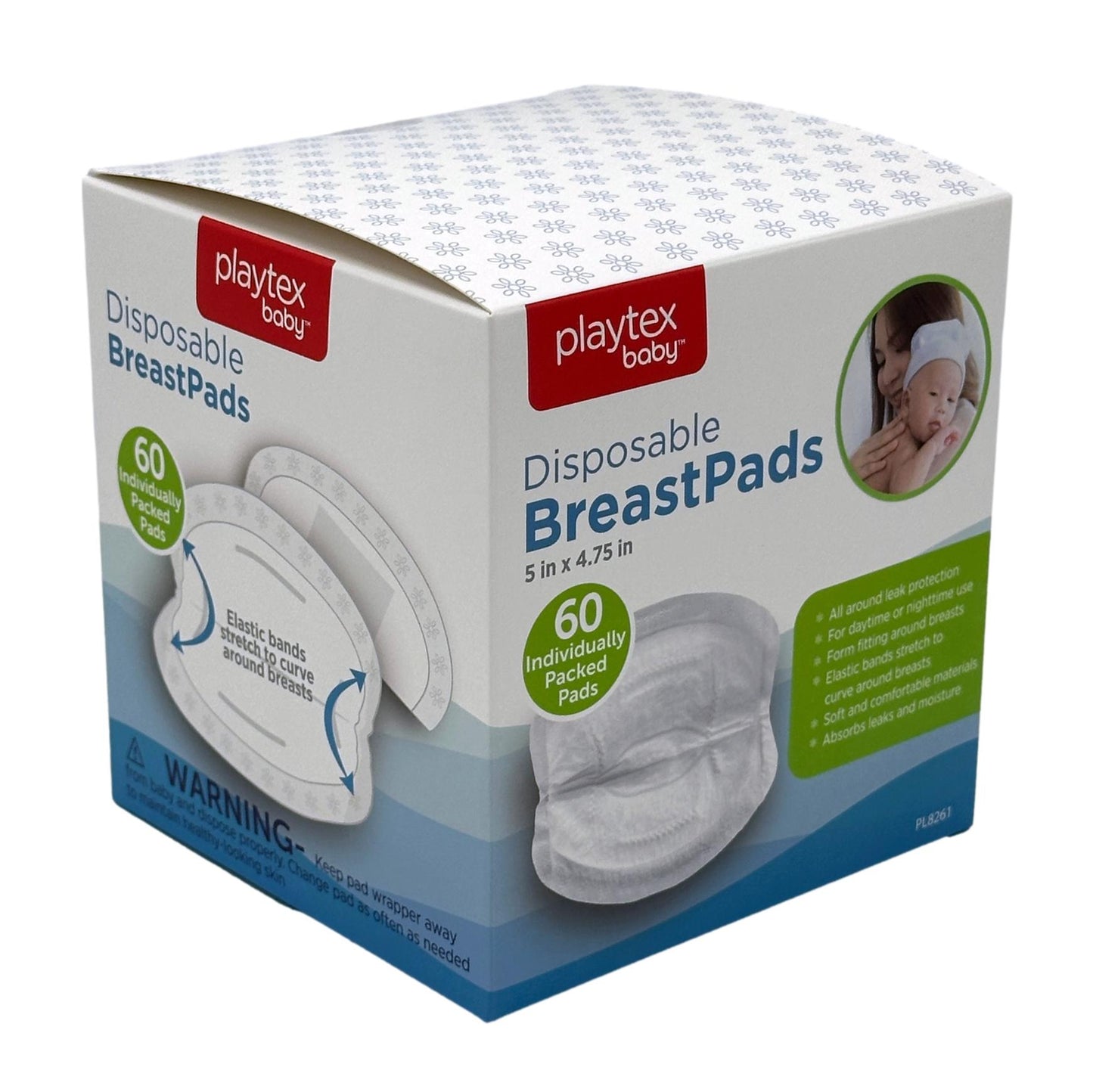 60 CT DISPOSABLE BREAST PADS