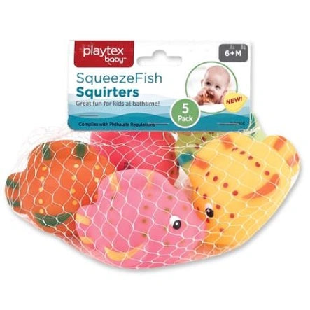 5 PC SQUEEZE FISH SQUIRTERS