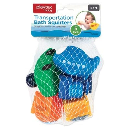 5 PC BATH TRANSPORTATION SQUIRTERS