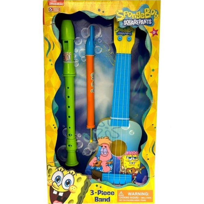 SPONGEBOB 3 PC BAND INSTRUMENTS
