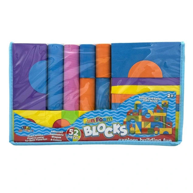 52 PC FUN FOAM BLOCKS