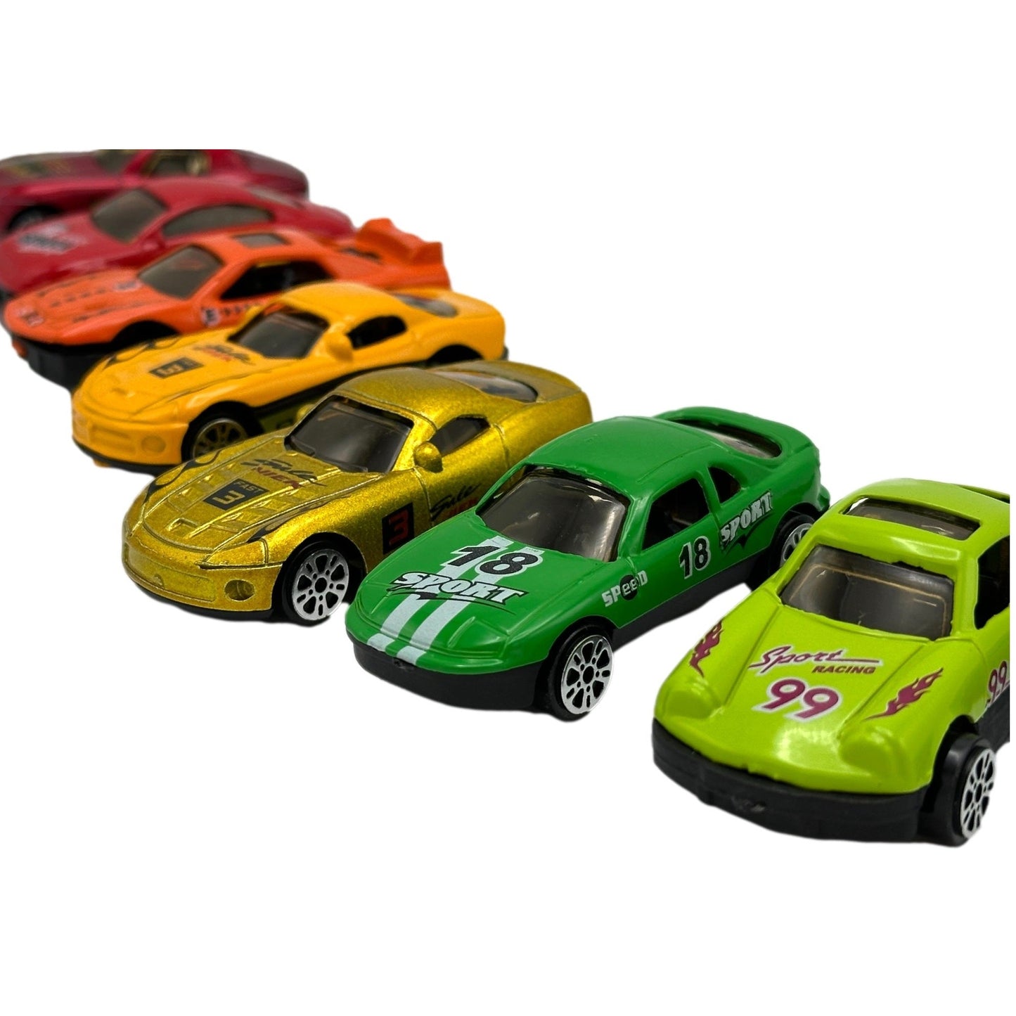 12 PC 1:72 DIECAST STREET RACERS