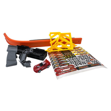 17 PC MEGA LOOP RACING TRACK PLUS RACECAR