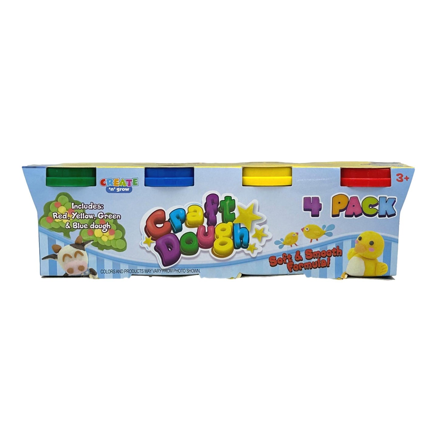 4 PK CRAFT DOUGH