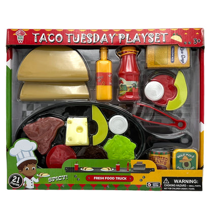 21 PC TACO TUESDAY PLAY SET