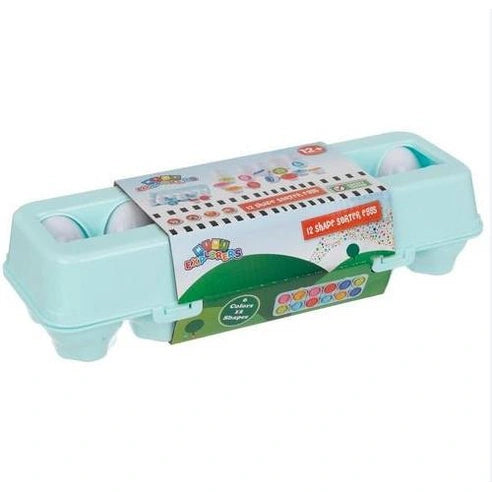 12 PC EGG CARTON SHAPE SORTER