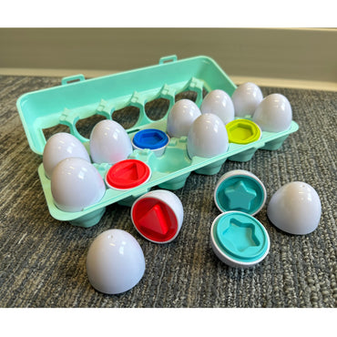 12 PC EGG CARTON SHAPE SORTER