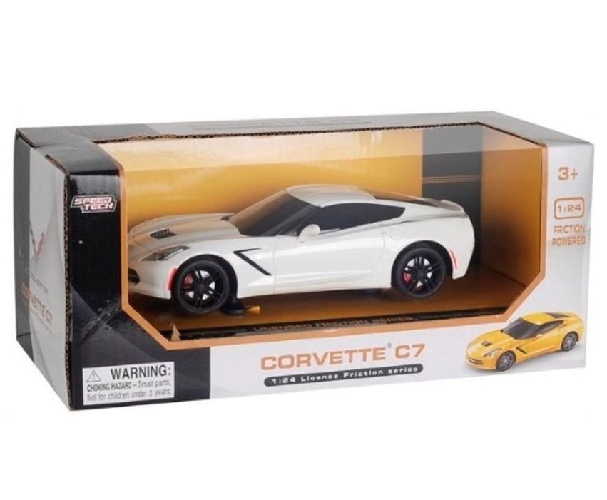 1:24 CORVETTE C7 CON MOTOR DE FRICCIÓN SURTIDO