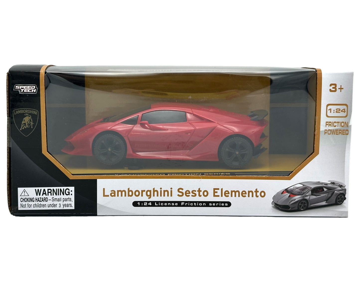 1:24 LAMBORGHINI SESTO ELEMENTO FRICTION POWERED SURTIDO
