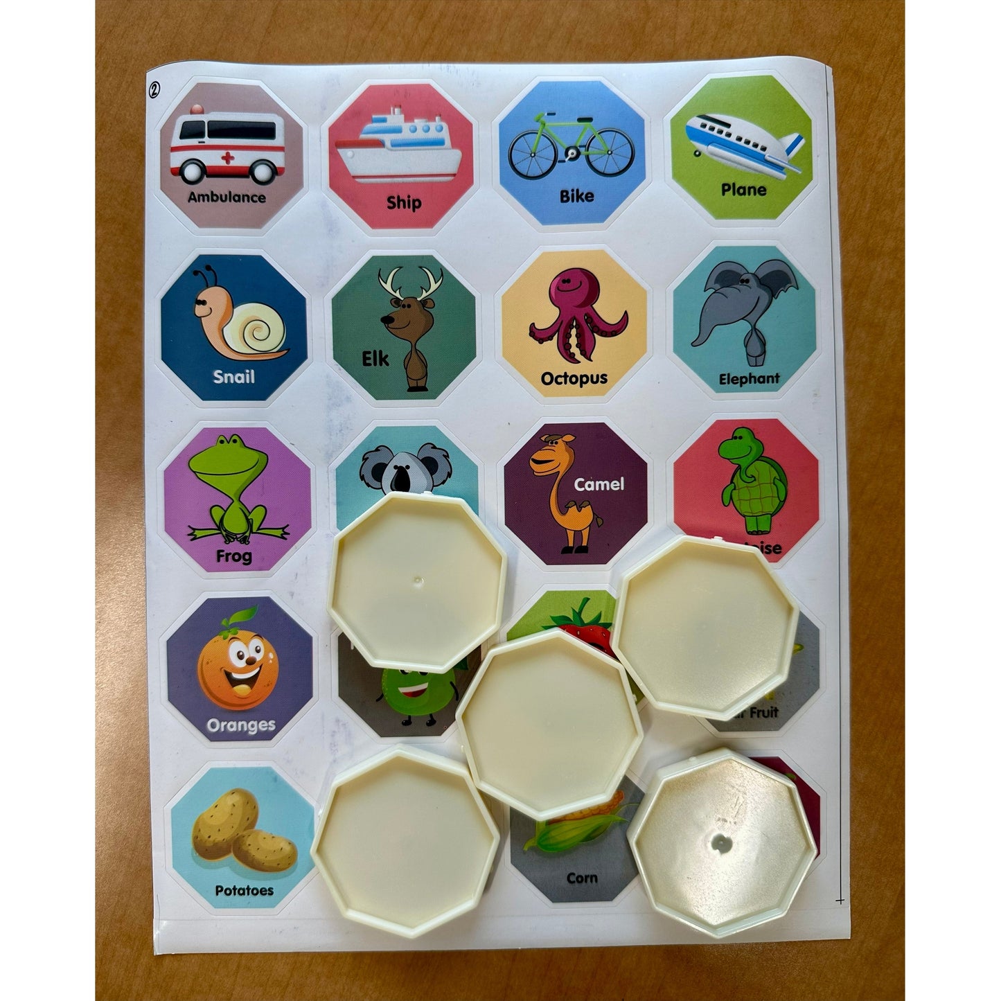 42 PC MAGNETIC TILES BUILDING SET