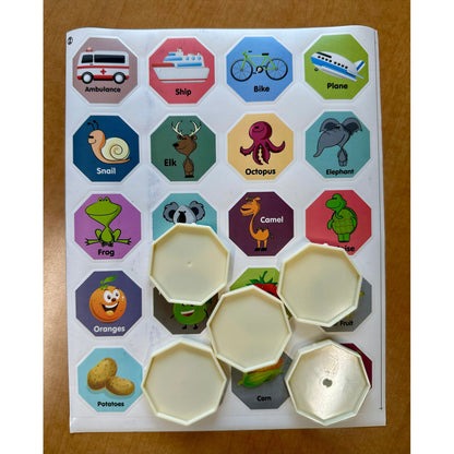 42 PC MAGNETIC TILES BUILDING SET