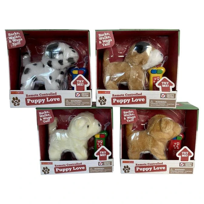 PUPPY LOVE REMOTE CONTROLLED ASSORTED