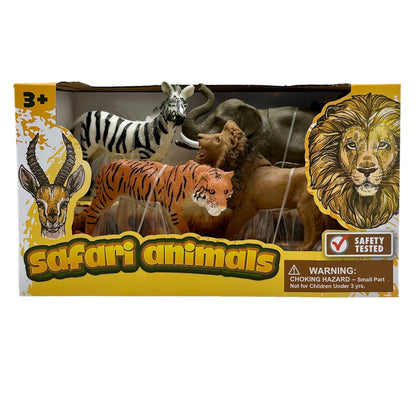 4 PC SAFARI ANIMALS