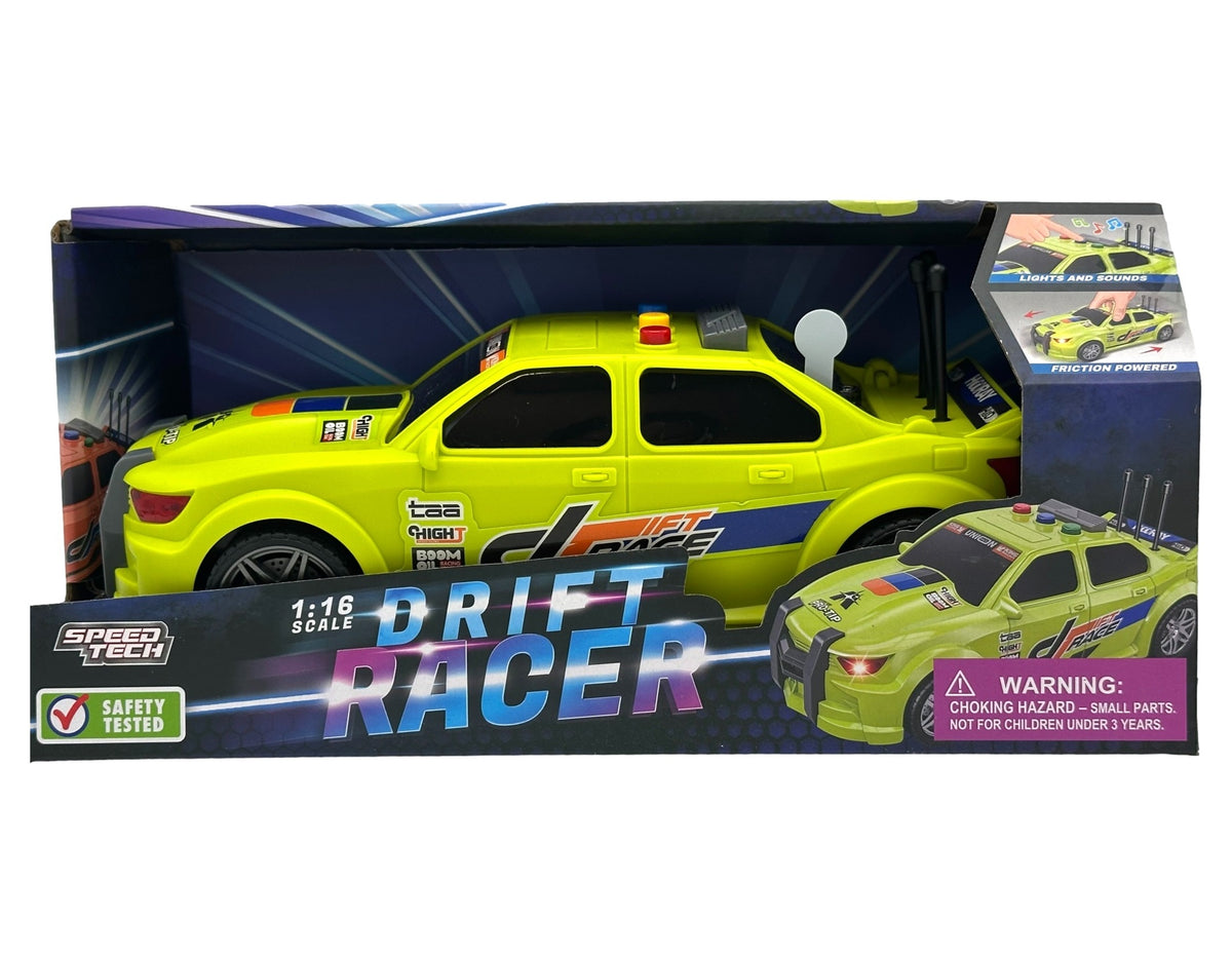 1:16 DRIFT RACER FRICTION POWERED ASSORTED