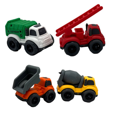 4 PC VEHICLE SET ASSORTED