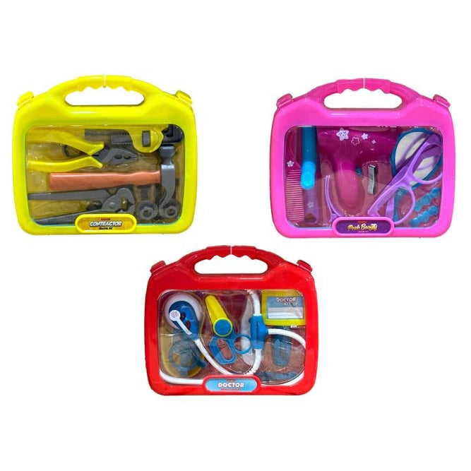 PRETEND PLAY WORK HARD CASE ASSORTED