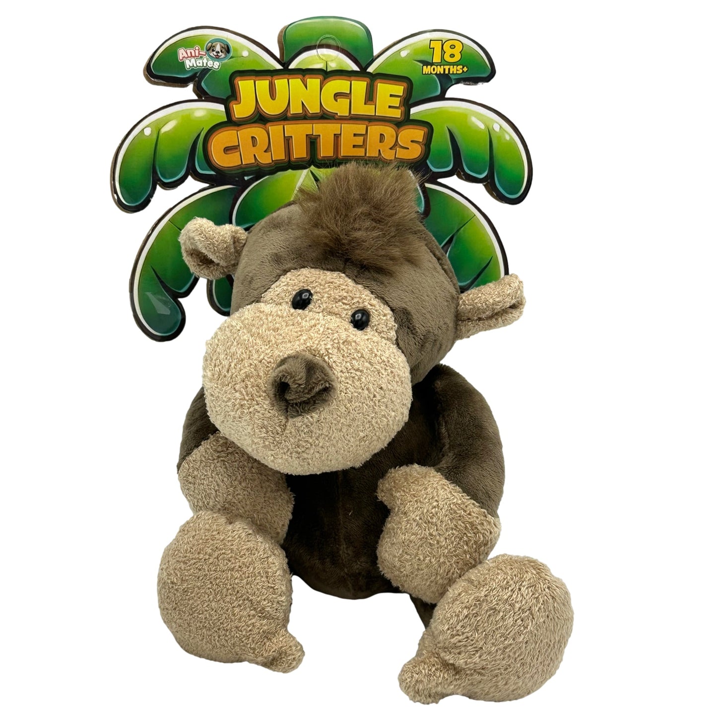 12 IN SAFARI PLUSH ASSORTED