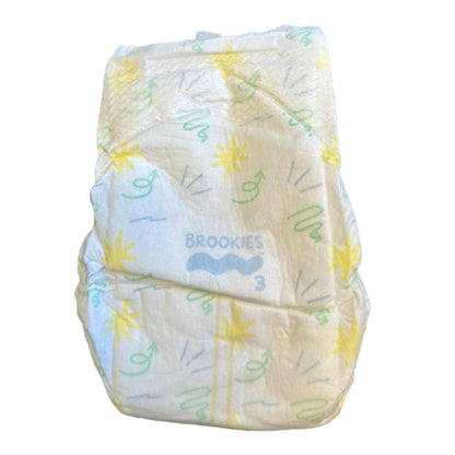 25 CT SIZE 3 BABY DIAPERS FOR 15 TO 24 LBS