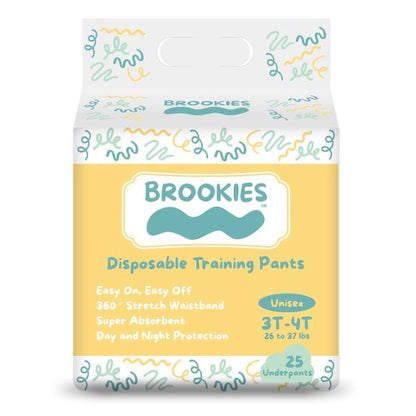 25 CT 3T-4T TRAINING PANTS FOR 26 TO 37 LBS