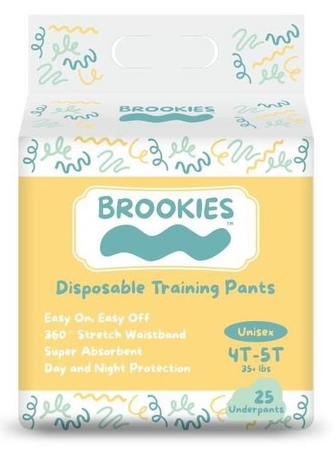 25 CT 4T-5T TRAINING PANTS FOR 35+ LBS