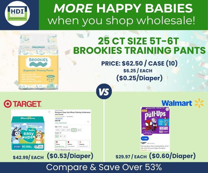 25 pantalones de entrenamiento CT 5T-6T para más de 40 libras