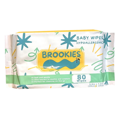 80 CT BABY WIPES WITH ALOE