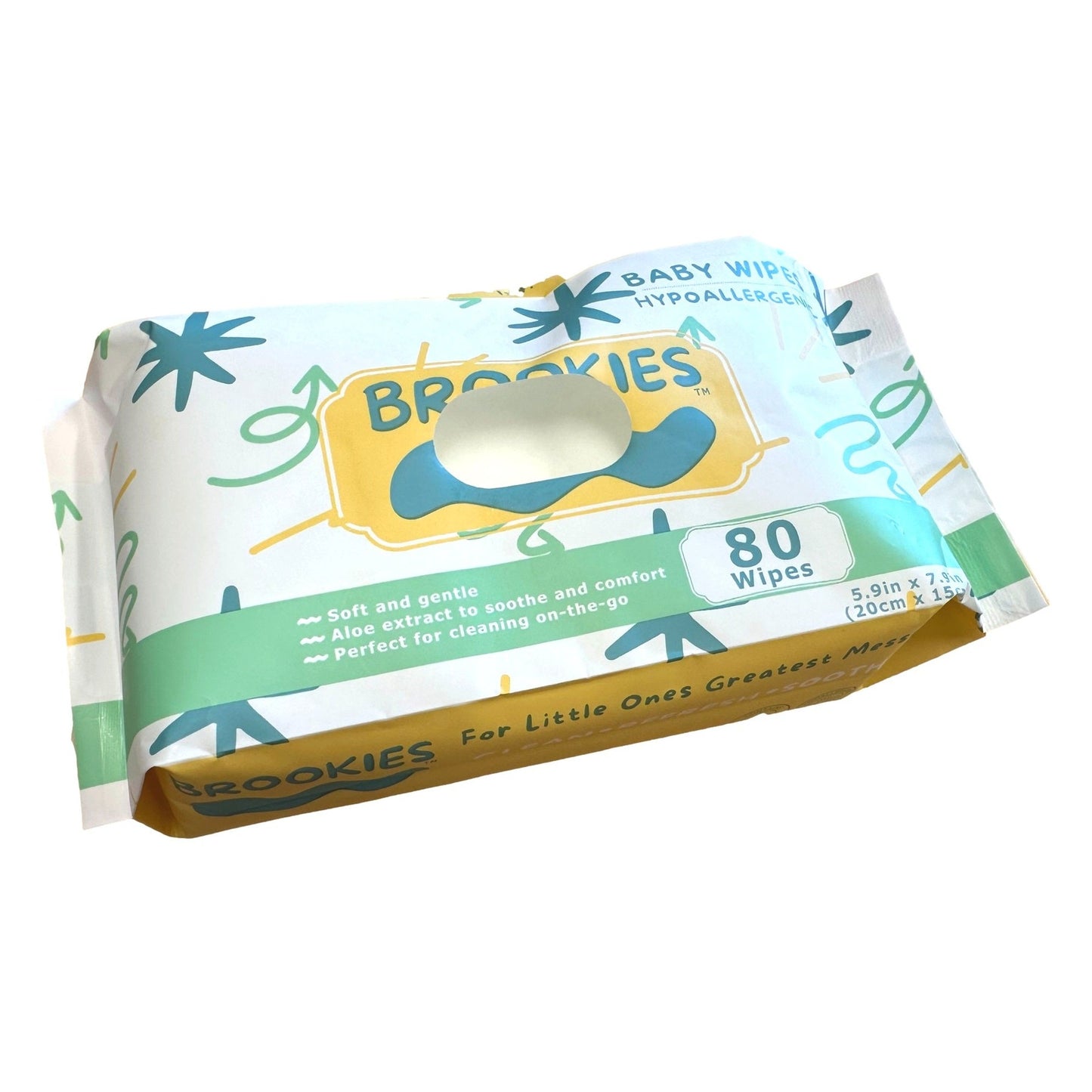 80 CT BABY WIPES WITH ALOE