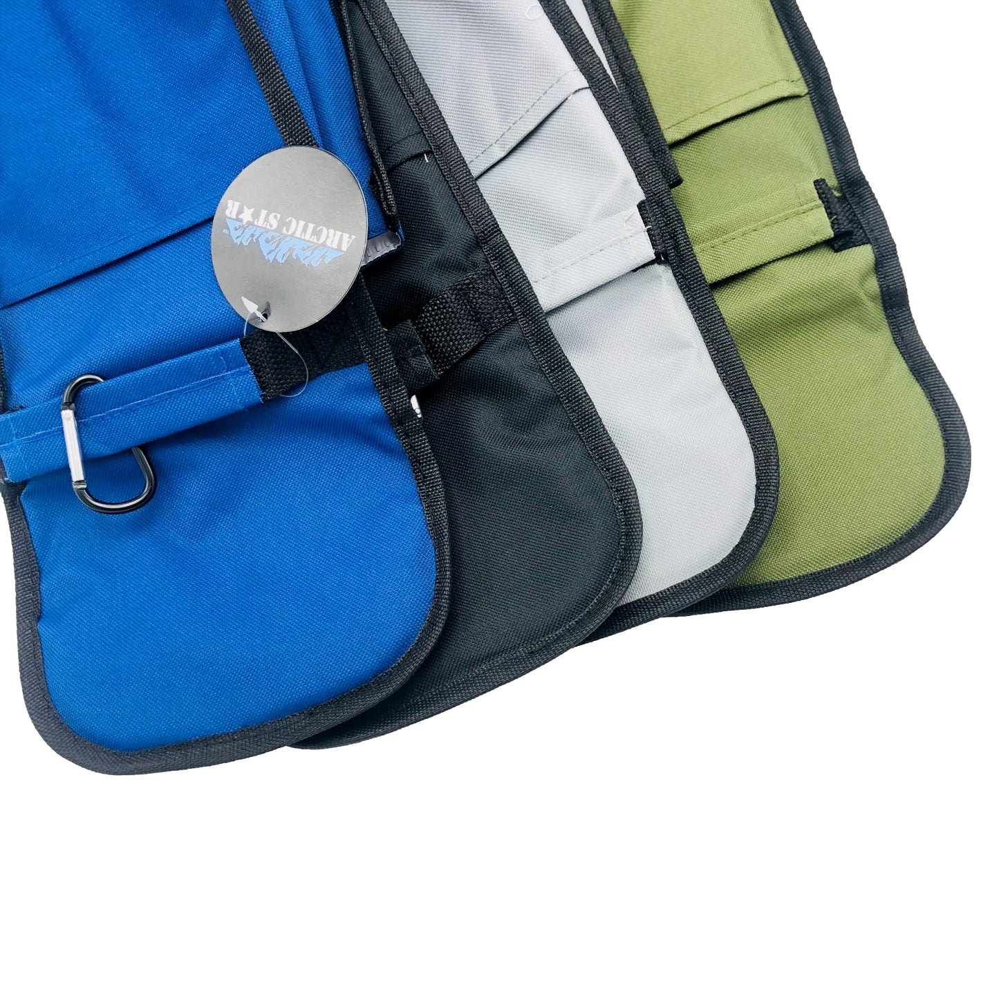 INSULATED LUNCH BAG VELCRO CLOSE ASSORTED