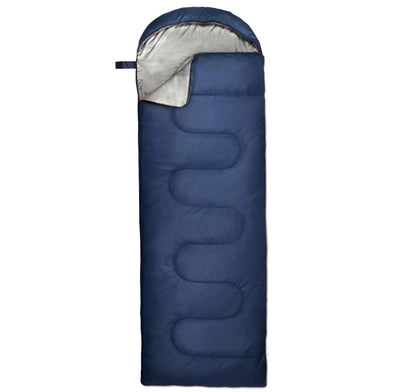 DELUXE SLEEPING BAG WITH STUFF SACK ASSORTED