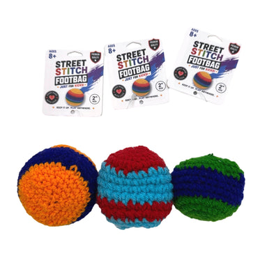 1 PK RAINBOW FOOTBAG