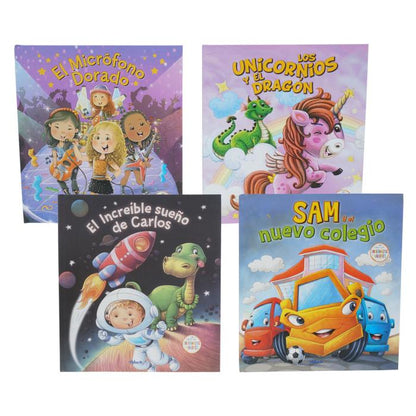 SPANISH HARDCOVER STORY BOOK ASSORTED