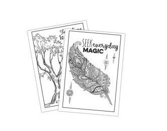 GOOD VIBES ADVANCED COLORING BOOK