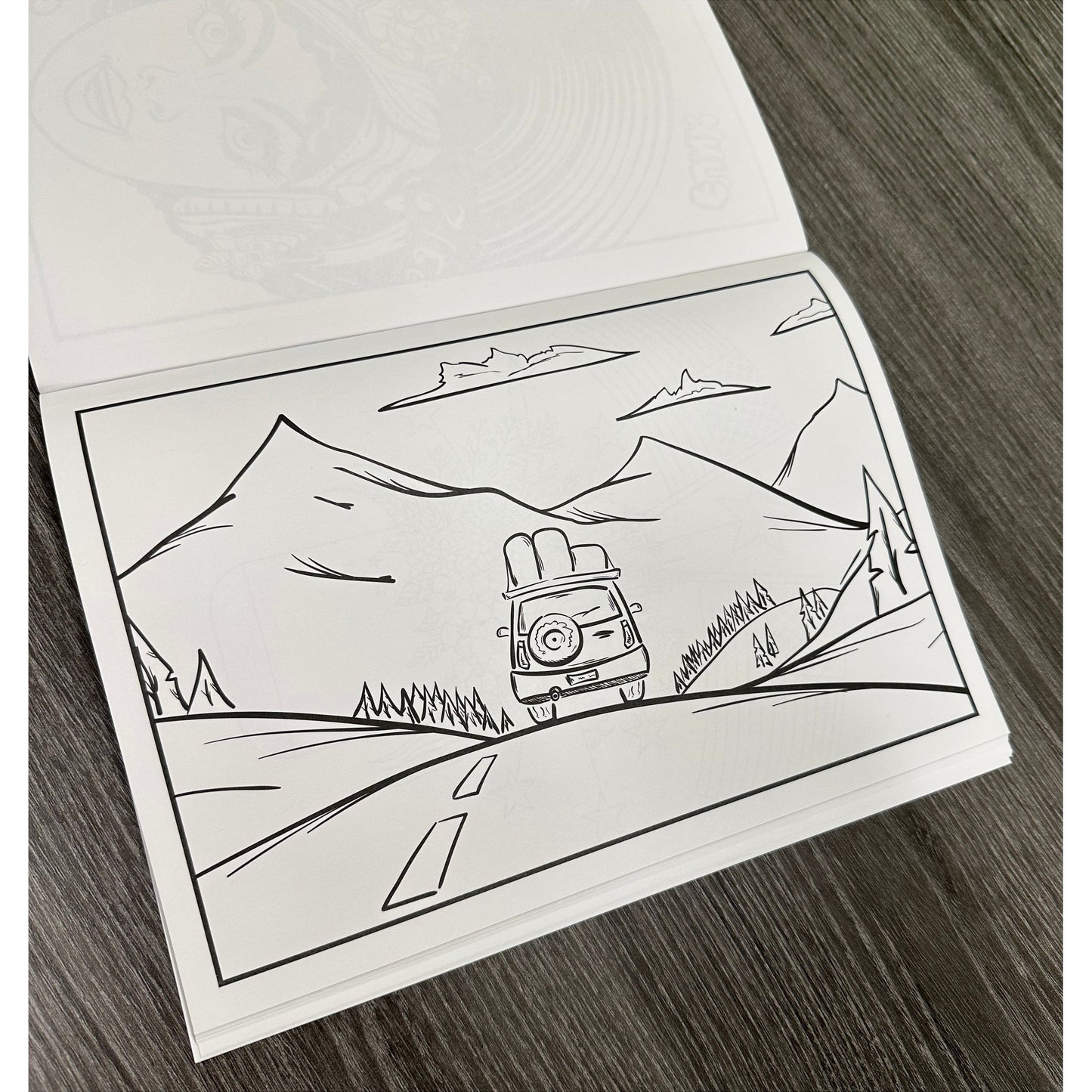 AMERICA ADVANCED COLORING BOOK