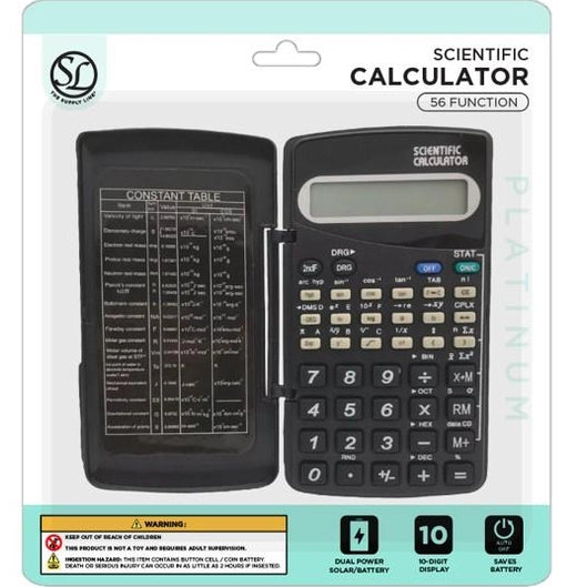 SCIENTIFIC CALCULATOR 56 FUNCTIONS PLATINUM
