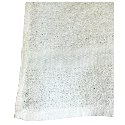 WHITE BATH TOWELS 20 X 40 IN