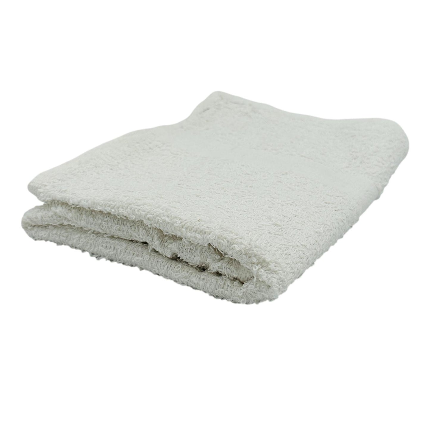 WHITE BATH TOWELS 20 X 40 IN