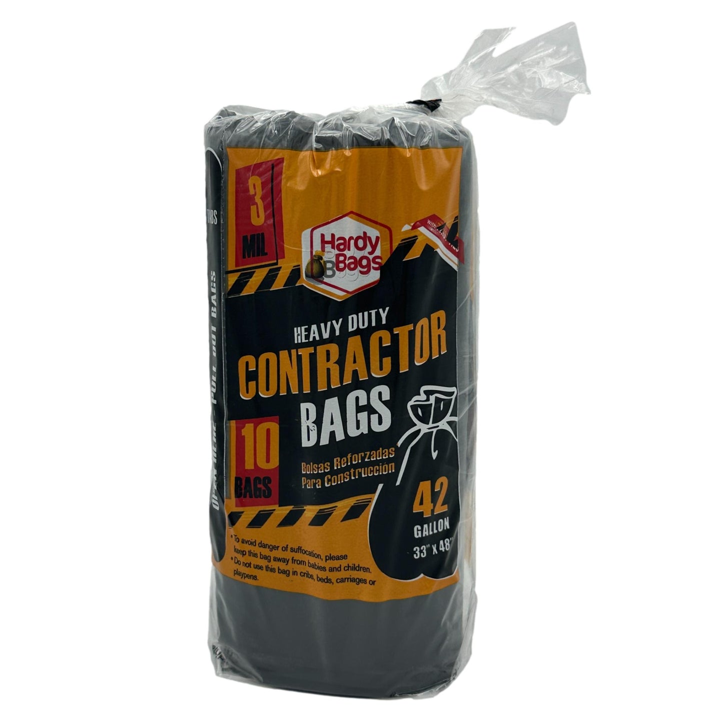 10 BOLSAS PARA CONTRATISTA DE 42 GALONES