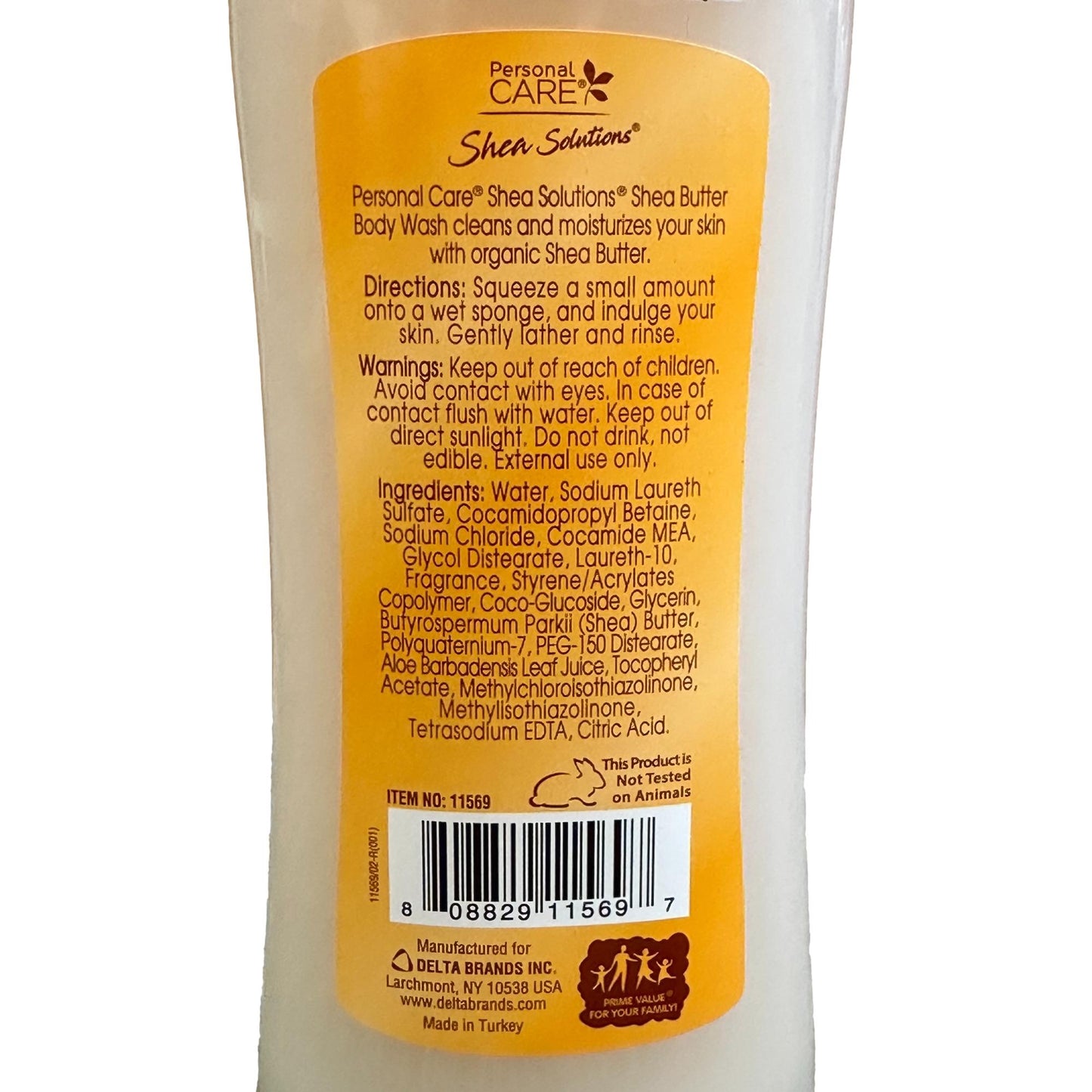 12 OZ SHEA BUTTER BODY WASH