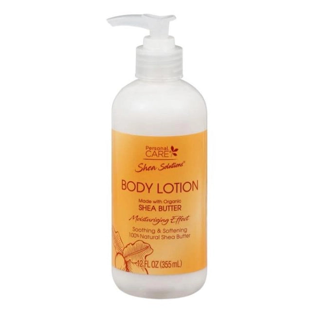12 OZ SHEA BUTTER BODY LOTION MOISTURIZING EFFECT